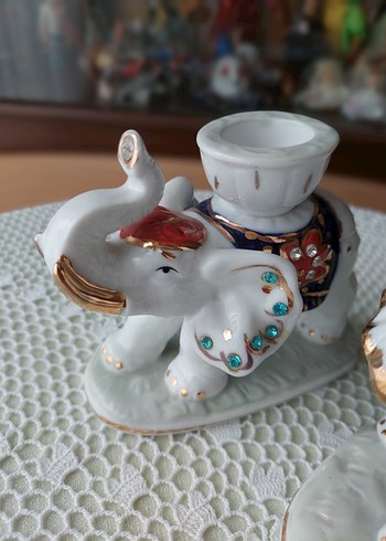 Beyaz yavrusu  Fil ve fil Mumluk iki ürün fiyatı - Görsel 2