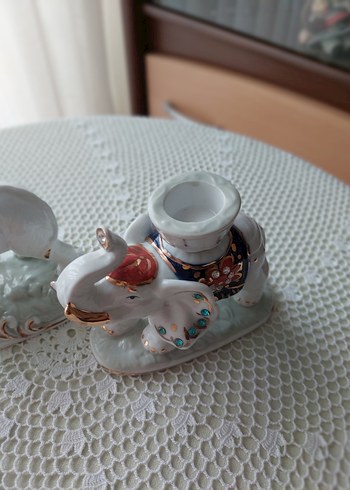 Beyaz yavrusu  Fil ve fil Mumluk iki ürün fiyatı - Görsel 11