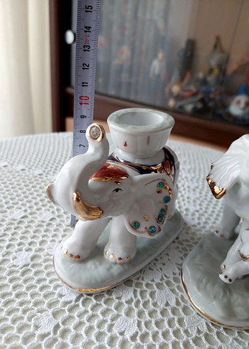 Beyaz yavrusu  Fil ve fil Mumluk iki ürün fiyatı - Görsel 8