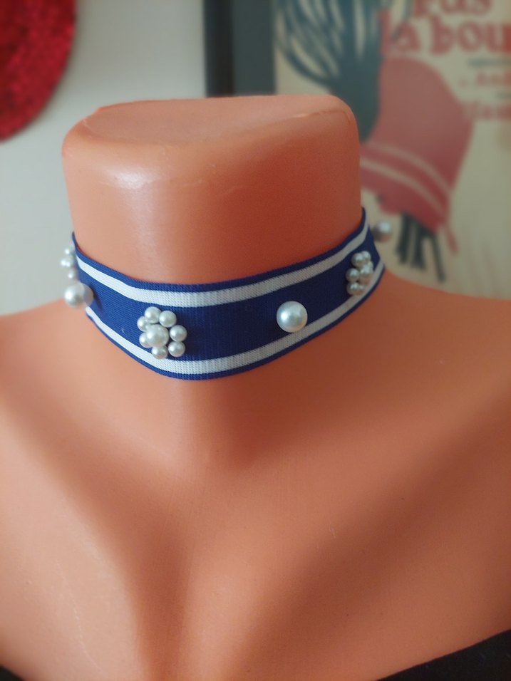 Mavi İnci islemeli - Görsel 3