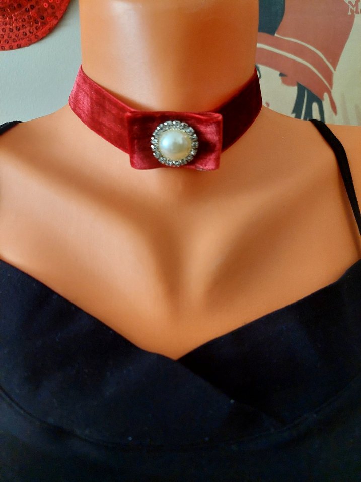 Yılbaşı renk olsun ,Kırmızı  Vintage - Görsel 3