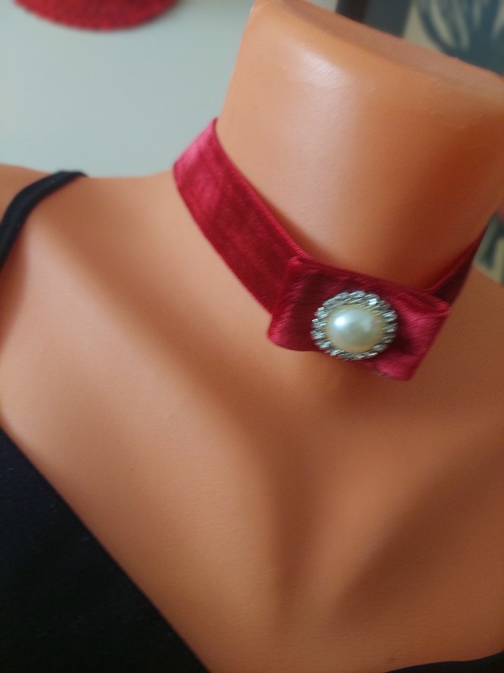 Yılbaşı renk olsun ,Kırmızı  Vintage - Görsel 4