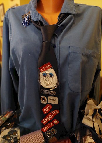 Tasarim kravatlarımızı gördünüz mü,Vintage Bohem Kravat - Görsel 3