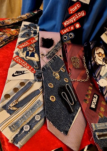 Tasarim kravatlarımızı gördünüz mü,Vintage Bohem Kravat - Görsel 5