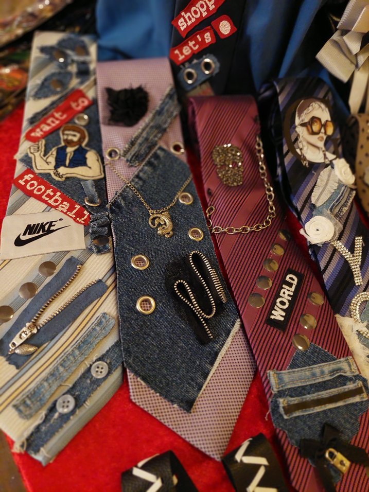 Tasarim kravatlarımızı gördünüz mü,Vintage Bohem Kravat - Görsel 4