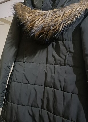 36 Beden haki Renk Şişme mont