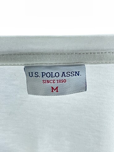 m Beden beyaz Renk U.S Polo Assn. T-shirt %70 İndirimli.