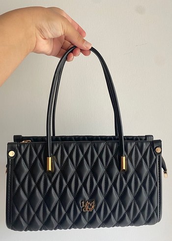 Zara /çantaSiyah Deri Kadın Çanta - Modern Klasik