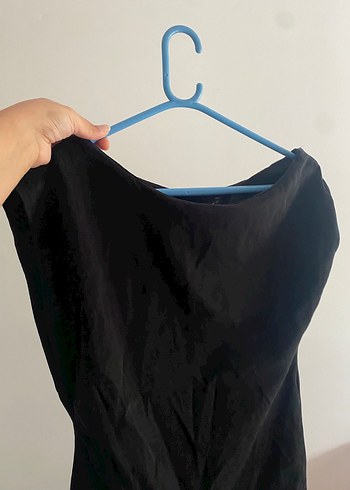 Milla /Siyah Asimetrik Tek Omuz Bluz - Görsel 3