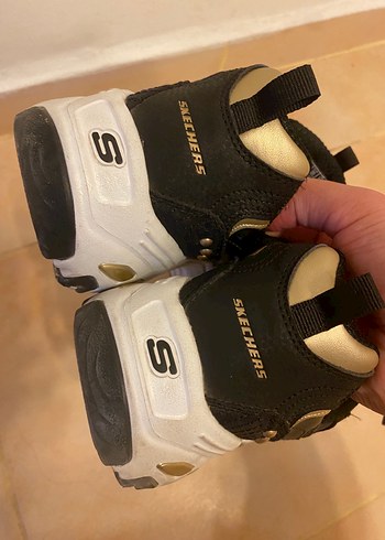 Skechers  orijinal Siyah Yılan Desenli Platform Spor Ayakkabı - Görsel 6