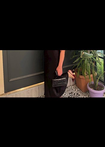 Zara / Ayakkabı Bordo Deri Tokalı Stiletto Topuklu Kadın - Görsel 3