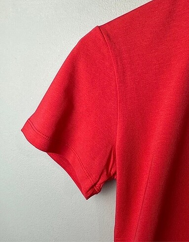 m Beden kırmızı Renk Kadın Tshirt