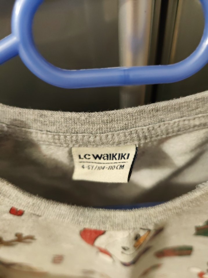 Yeni yıl desenli çocuk swaeahirt 4/5 yas - Görsel 5