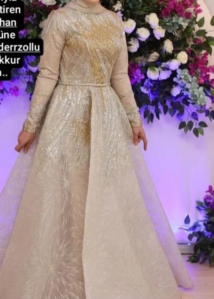 nişan elbisesi testtür abiye - Görsel 5