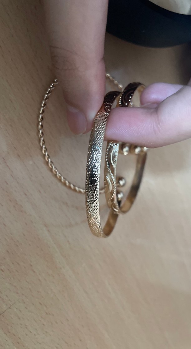 Zincir Detaylı Minimalist Kadın Bileklik Vintage - Görsel 3