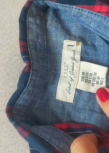 H&M Erkek Çocuk Kırmızı Kareli Gömlek