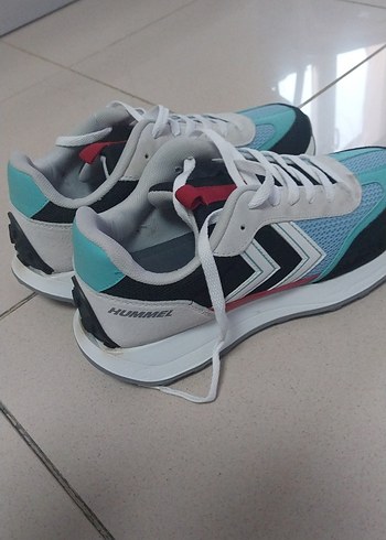 Renkli Bağcıklı Erkek Spor Ayakkabı - Görsel 3