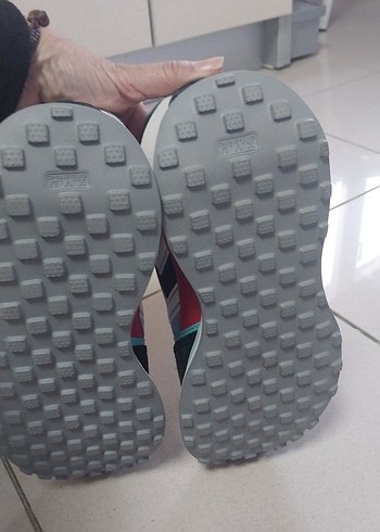 Renkli Bağcıklı Erkek Spor Ayakkabı - Görsel 5