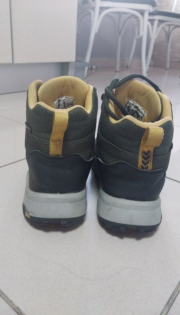 Gri Kamuflaj Desenli Bağcıklı Outdoor Ayakkabı - Görsel 2