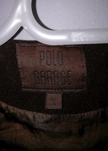 Koyu Kahverengi Çift Düğmeli, kapşonlu,kaşe Kaban - Görsel 5