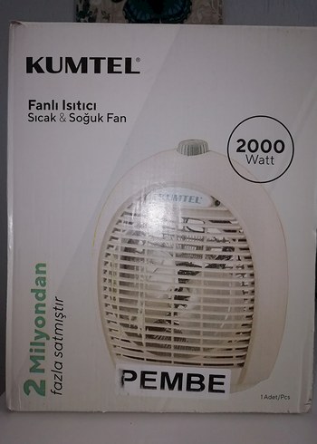 Kumtel Kumtel 2000 Watt Fanlı Isıtıcı