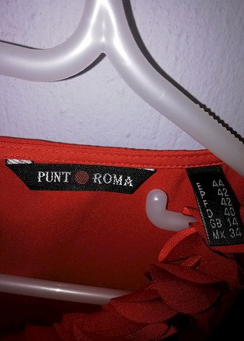 Nar çiçeği renginde Saten Robalı Kadın Bluz - Görsel 4