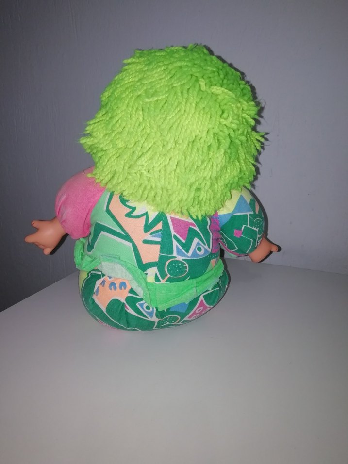 Renkli Saçlı Çok Renkli Bebek - Görsel 4