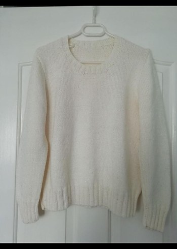 El örgüsü Kadın Triko Kazak - Görsel 2