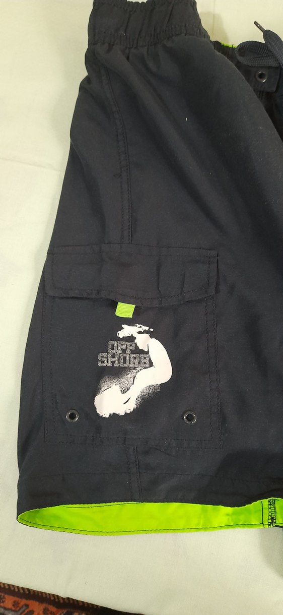 Renkli Baskılı Erkek Şort MAYO - Görsel 4