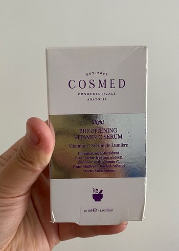 COSMED Parlatıcı C Vitamini Serum 30 ml