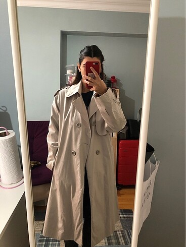 Oversize trençkot