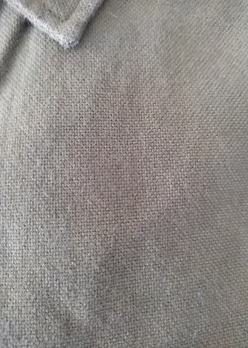 ZARA MARKA KALİN KUMAŞ ERKEK GÖMLEK - Görsel 7