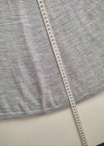 Gri Kadın Triko Midi Elbise - Görsel 4