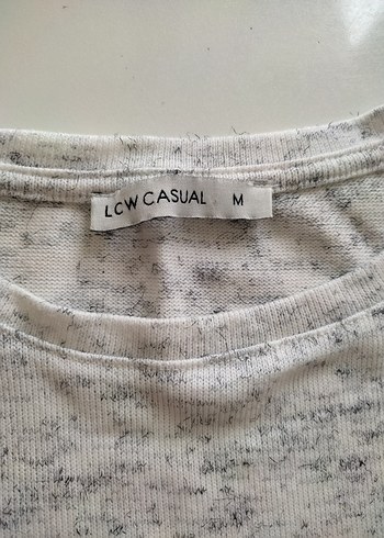 Gri Pamuklu Fakir Kol sweatshirt - Görsel 2