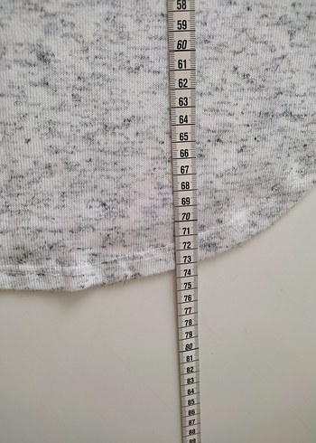 Gri Pamuklu Fakir Kol sweatshirt - Görsel 3