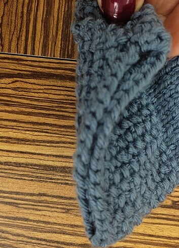 Erkek çocuk için el örmesi yün hirka - Görsel 8