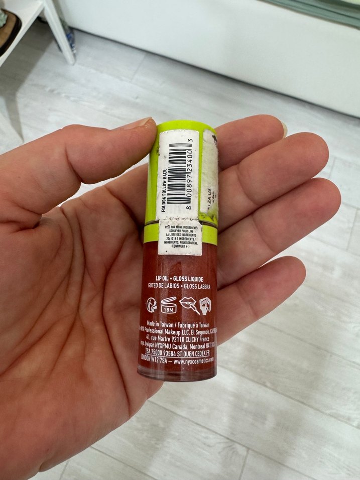 NYX Parlak Khaki Lip Gloss - Görsel 3