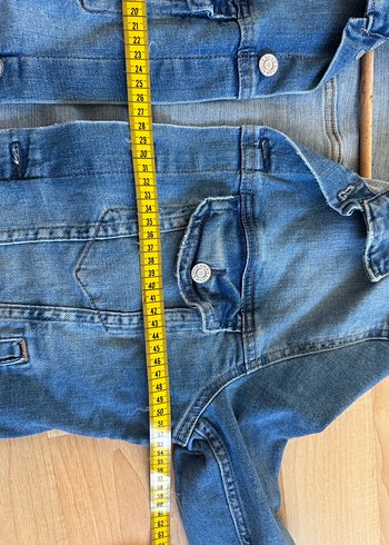 H&M Jean Kot Kadın Denim Ceket - Görsel 6