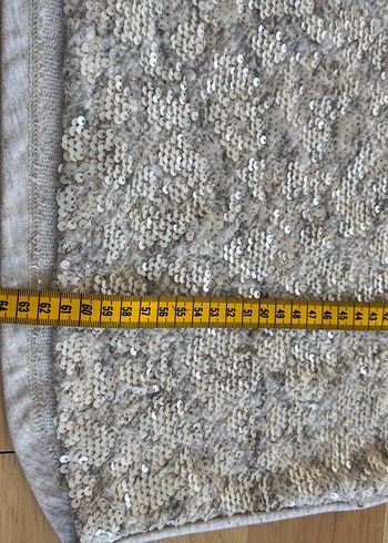 Koton önü pullu Uzun Kollu Sweatshirt - Görsel 7