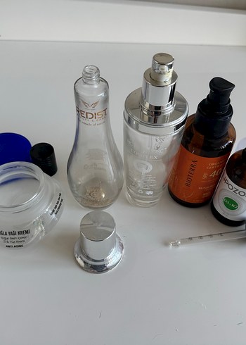 Kozmetik boş cam şişeler - Görsel 2