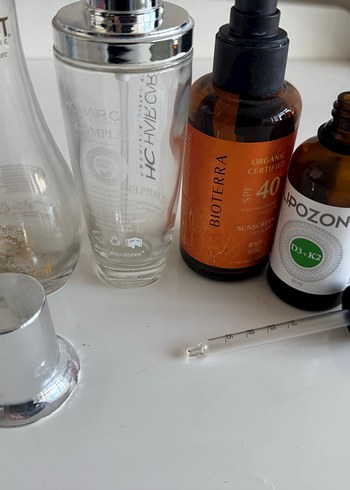 Kozmetik boş cam şişeler - Görsel 3