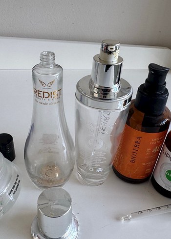 Kozmetik boş cam şişeler - Görsel 4