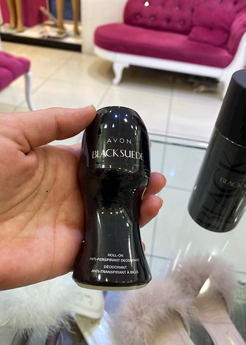 Avon Avon Black Suede Erkek Deo ve Rolon Seti