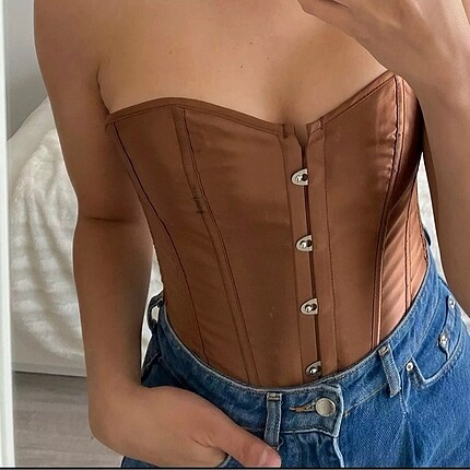 Gotik Victorian vintage korse büstiyer