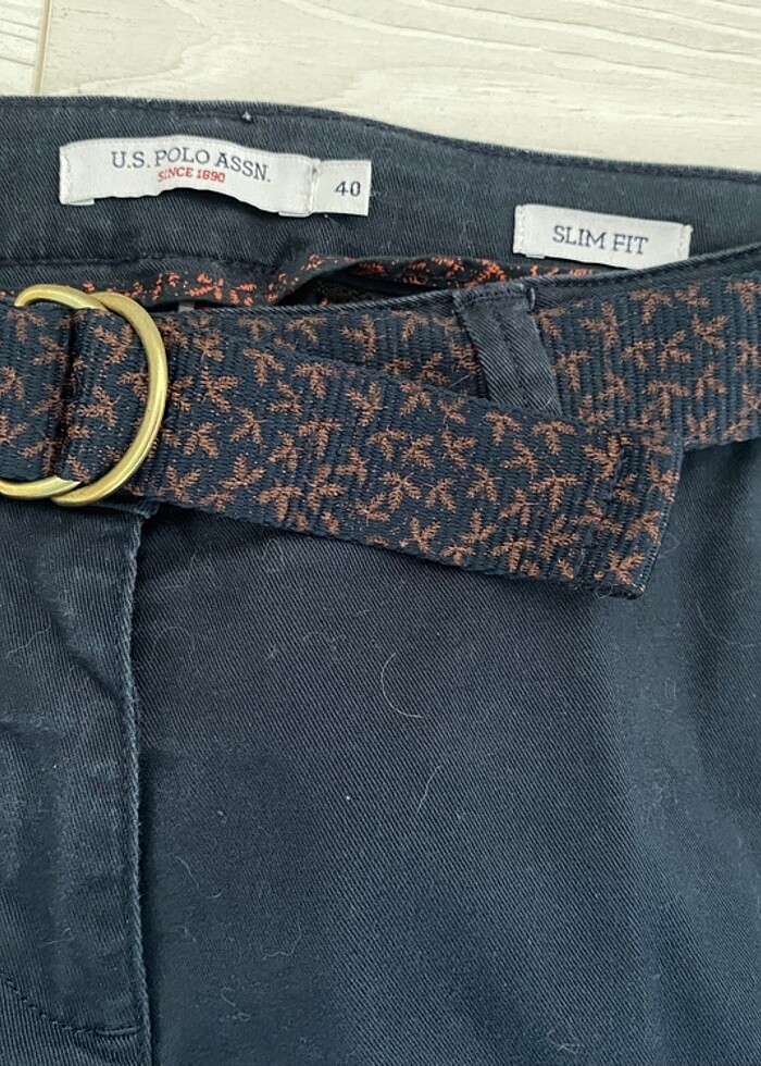 U.S. Polo spor kemerli pantolon - Görsel 2