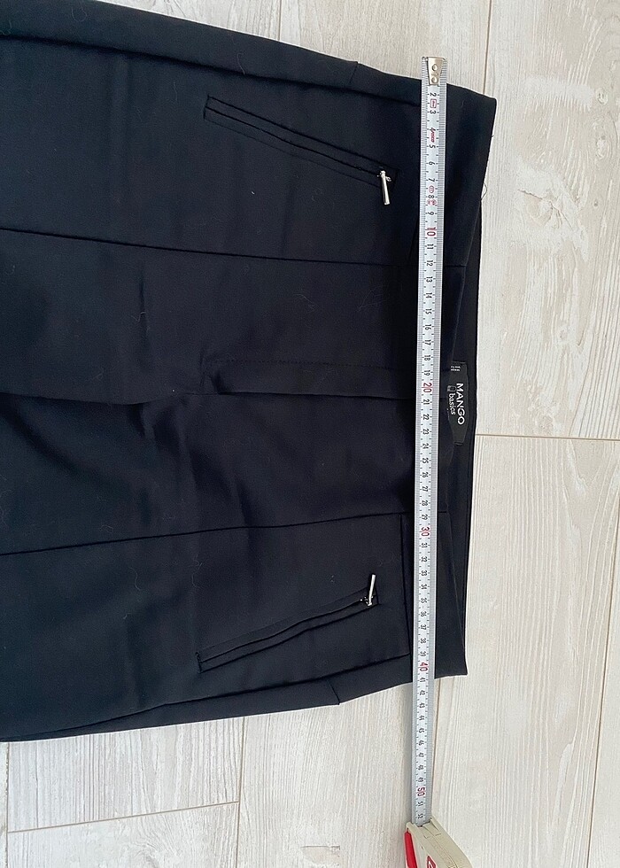 Mango dar paça spor pantolon - Görsel 4