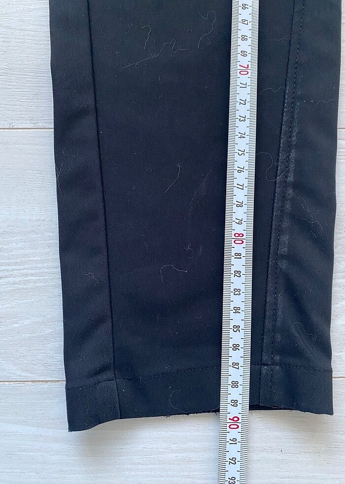 Mango basic spor dar paça pantolon - Görsel 5