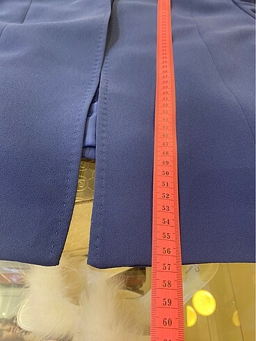 KEMAS KREP KUMAŞ ÖZEL GÜN ELBİSE CEKET TAKIM - Görsel 11