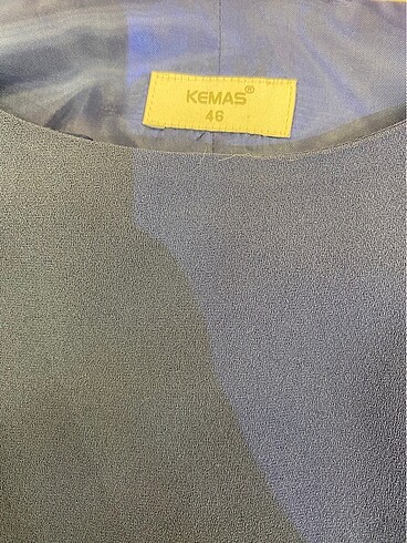 KEMAS KREP KUMAŞ ÖZEL GÜN ELBİSE CEKET TAKIM - Görsel 5