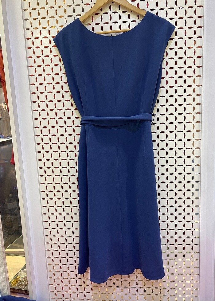 KEMAS KREP KUMAŞ ÖZEL GÜN ELBİSE CEKET TAKIM - Görsel 4